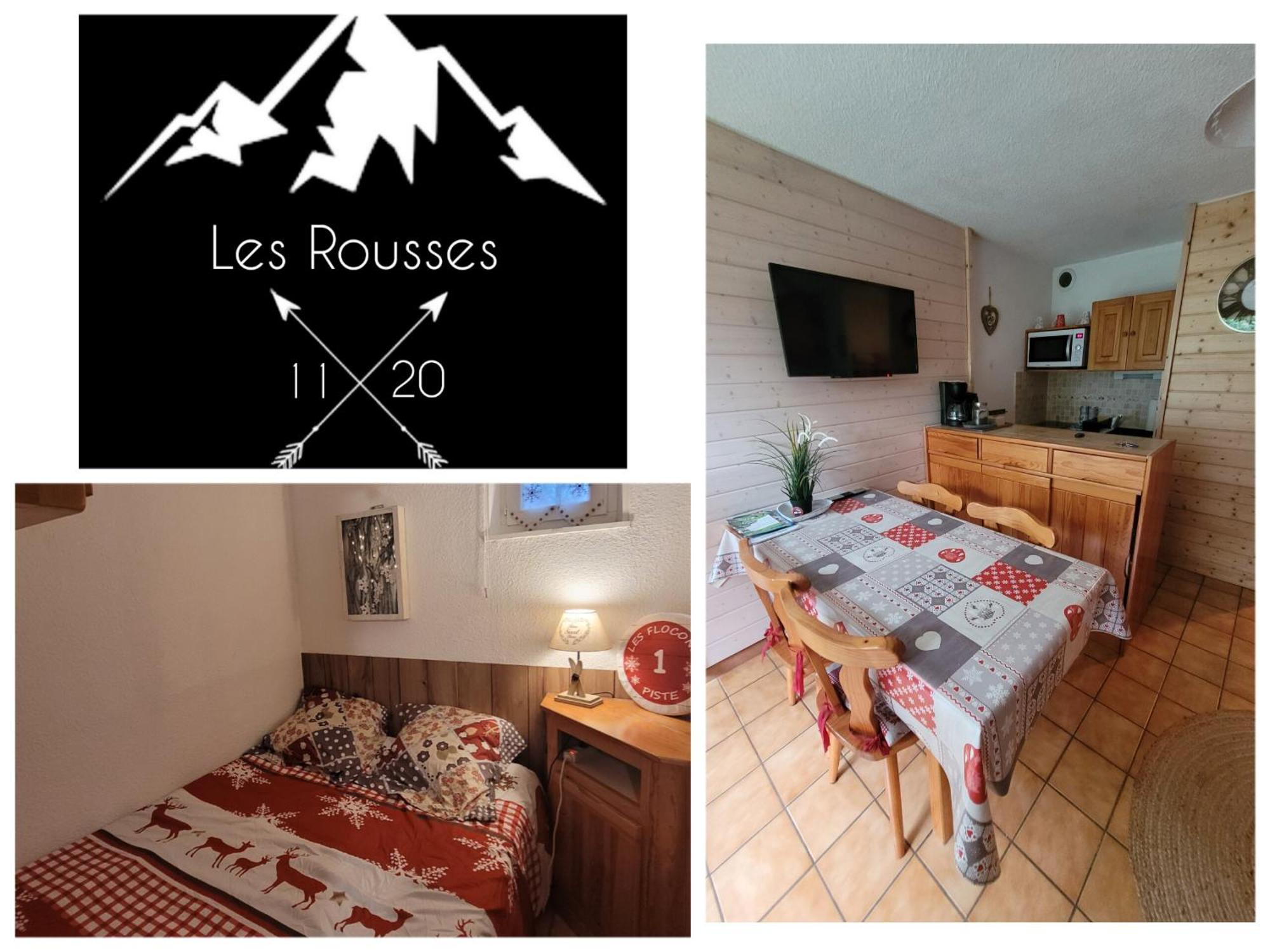 Appartement Le Flocon, Joli Petit Cocon 4 Pers En Rez De Jardin Draps Inclus Les Rousses Exterior photo