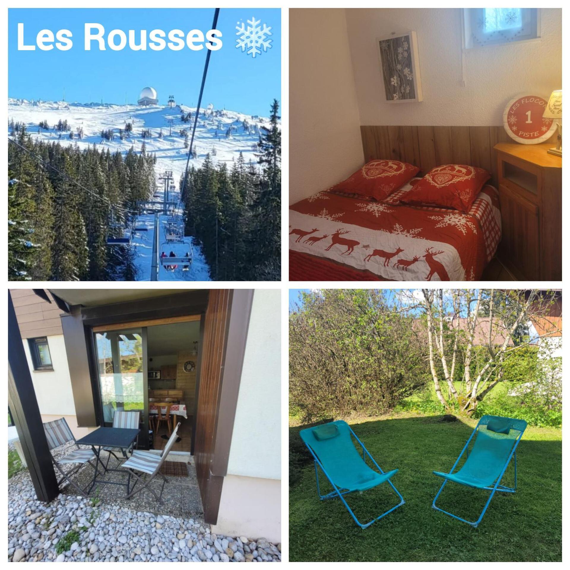 Appartement Le Flocon, Joli Petit Cocon 4 Pers En Rez De Jardin Draps Inclus Les Rousses Exterior photo